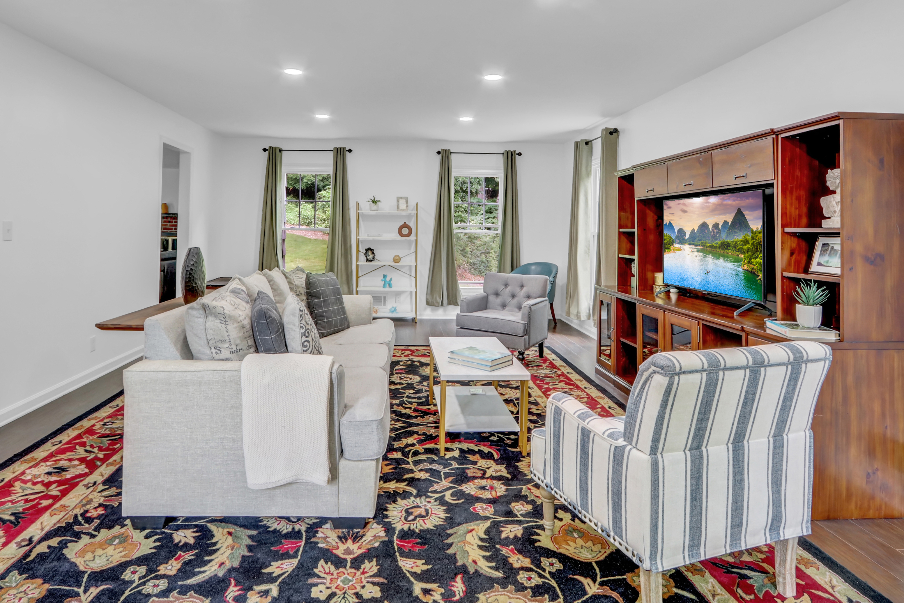 Staged Living Room